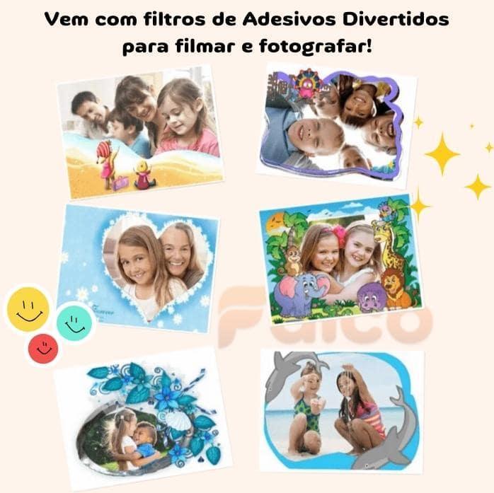 Câmera Digital Infantil 3 em 1 + Brinde Cartão 32gb - Oasiz - Oasiz