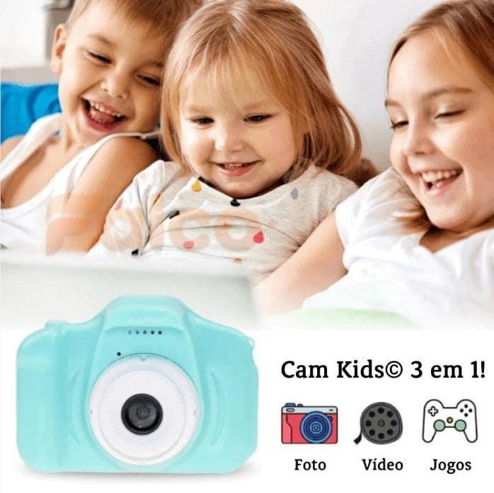 Câmera Digital Infantil 3 em 1 + Brinde Cartão 32gb - Oasiz - Oasiz