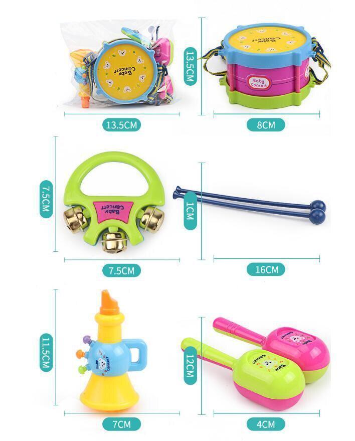 Kit Musical Infantil Baby Concert - Oasiz - Oasiz