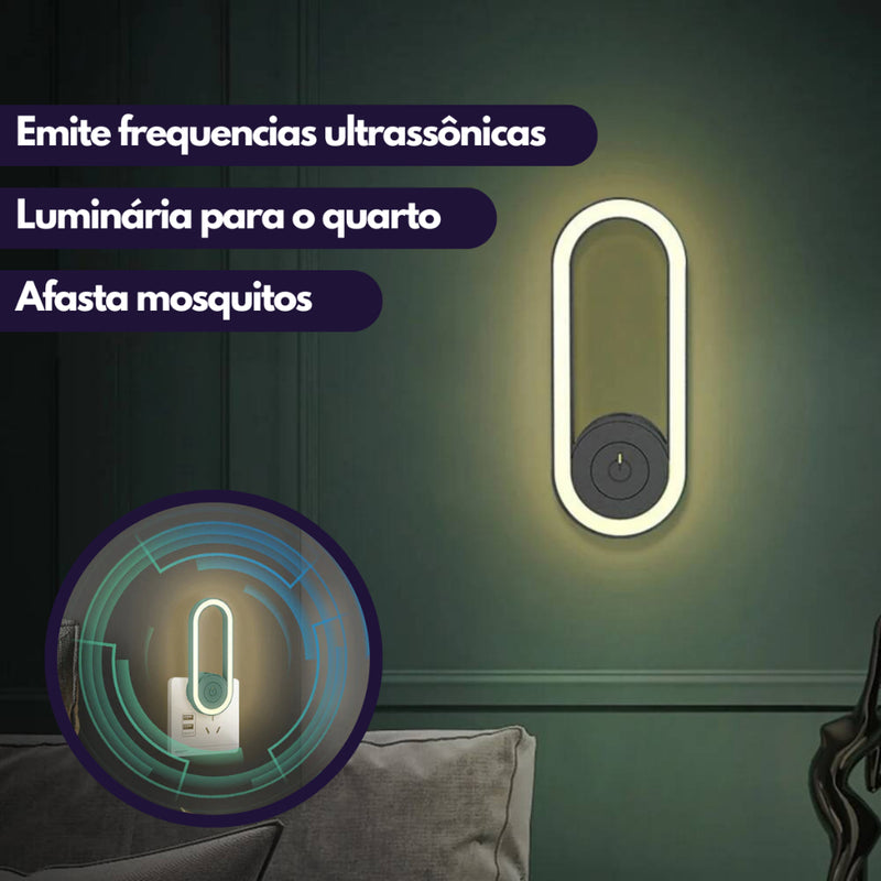 Eliminador Ultrassônico de Mosquitos SafeKill - Oasiz